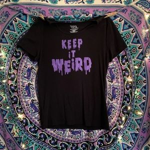 COOL T-SHIRT KEEP IT WEIRD